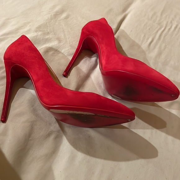 Red Christian Louboutins Pumps - Picture 2 of 3